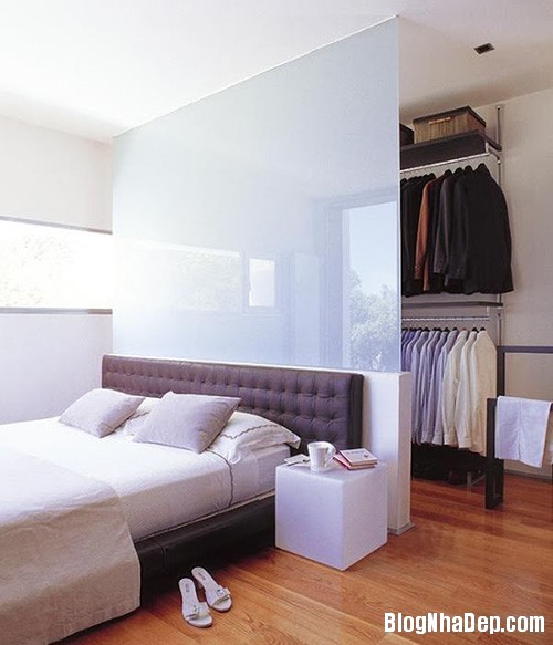 Cách bố trí tủ quần áo phù hợp với phòng ngủ nhỏ