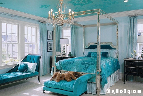 Phòng ngủ quyến rũ với phong cách vintage