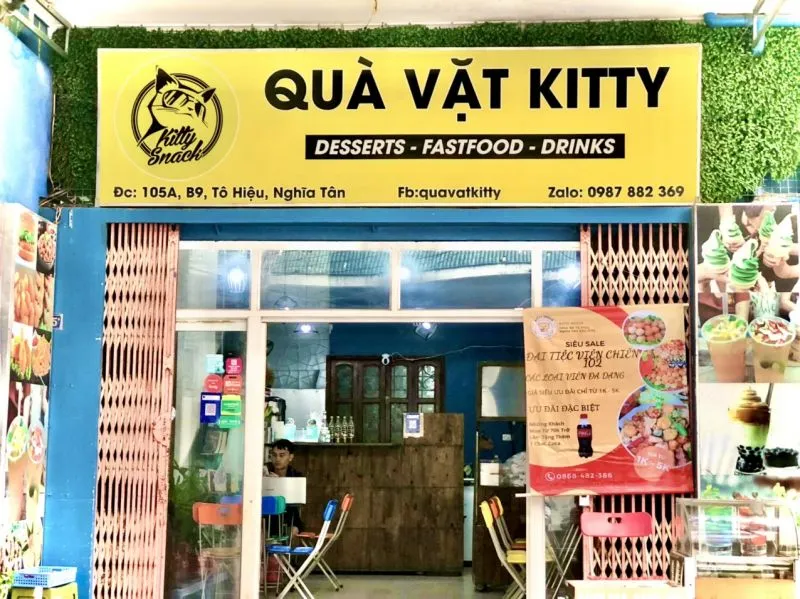 Top 10 Địa chỉ ăn vặt ngon khu vực quận Cầu Giấy, Hà Nội