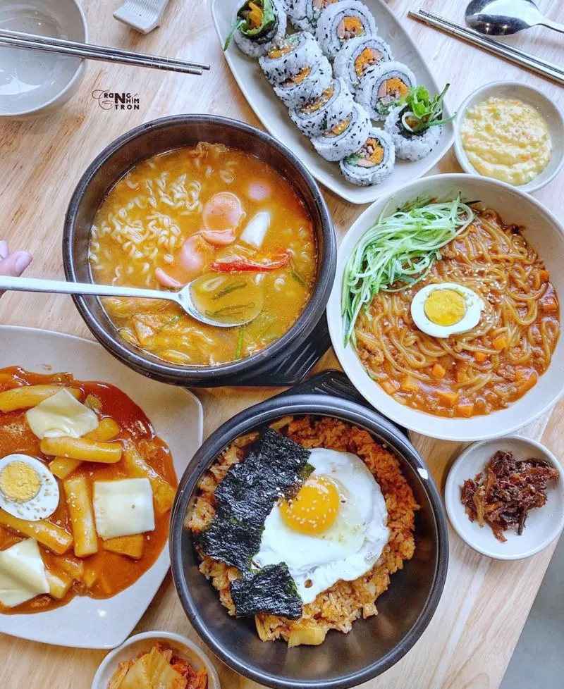 Top 12 Quán cơm trộn Hàn Quốc ngon nhất Hà Nội