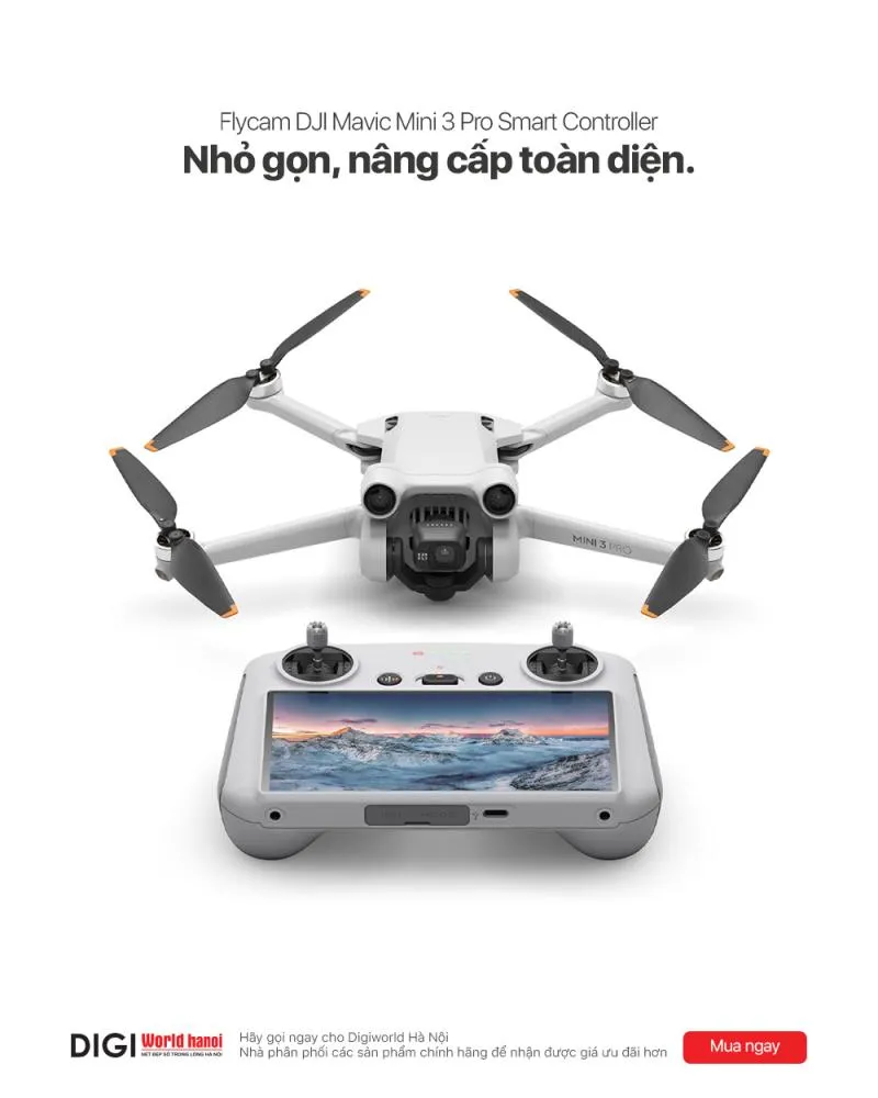 Top 4 Địa chỉ bán flycam uy tín nhất tại Hà Nội