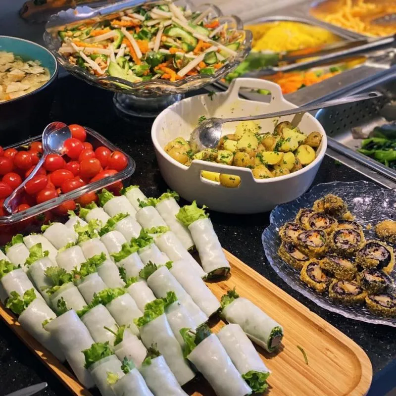 Top 5 Quán buffet chay ngon nhất tại Quận Hai Bà Trưng, Hà Nội