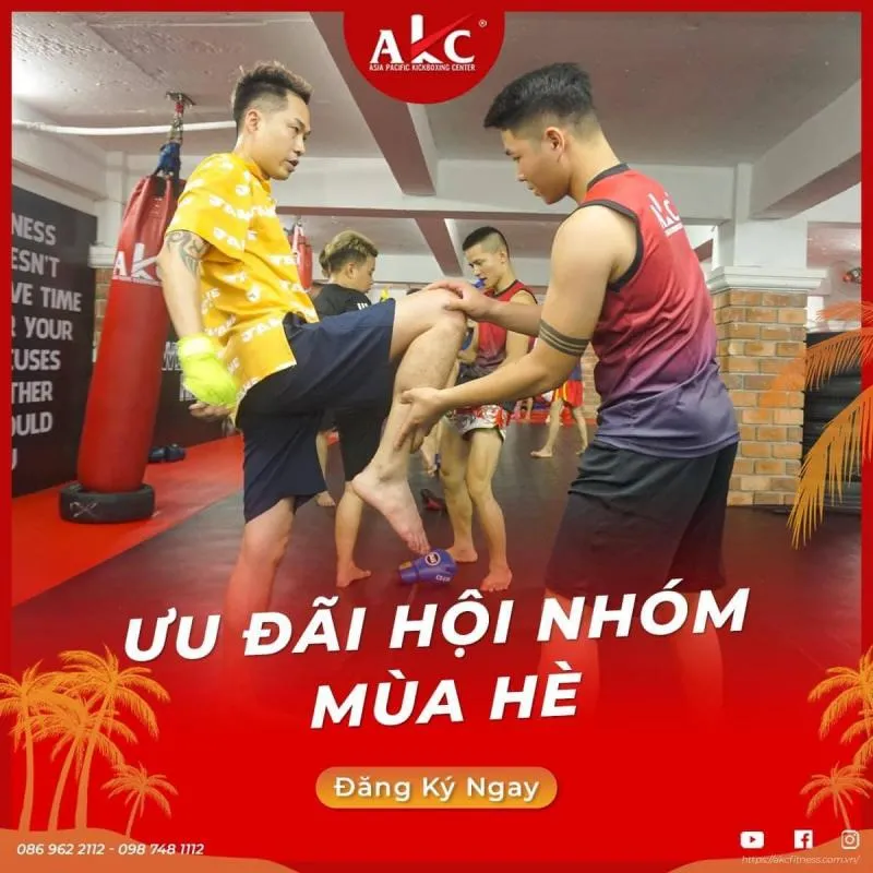 Top 7 Địa chỉ tập Kickboxing chất lượng nhất quận Tây Hồ, Hà Nội