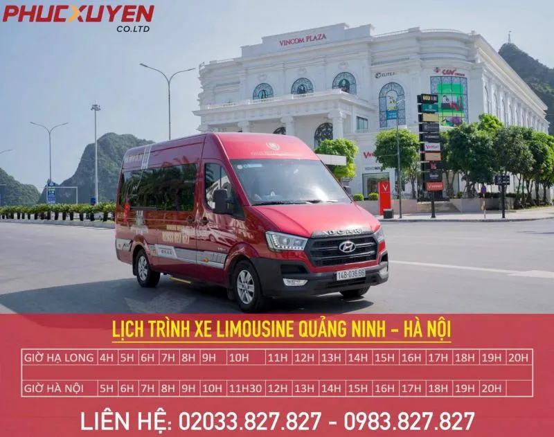 Top 8 Hãng xe uy tín đi về trong ngày chuyên tuyến Cẩm Phả – Hà Nội
