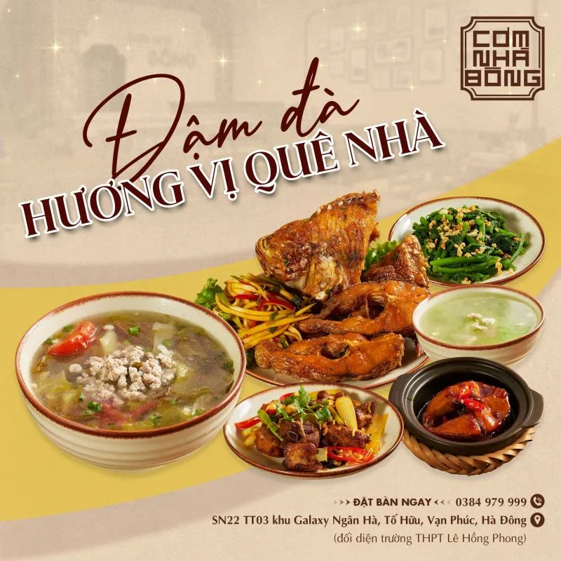 Top 8 Quán cơm văn phòng ngon nhất quận Hà Đông, Hà Nội