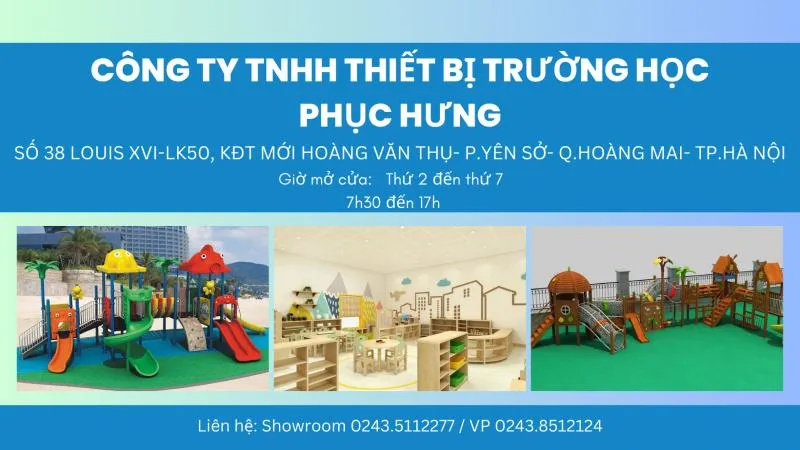 Top 9 Công ty cung cấp thiết bị, đồ chơi mầm non uy tín, giá tốt tại Hà Nội